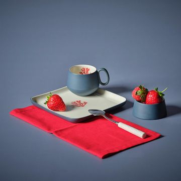 Tube Espresso Water Cup Red Coral by Esma Dereboy - view 5