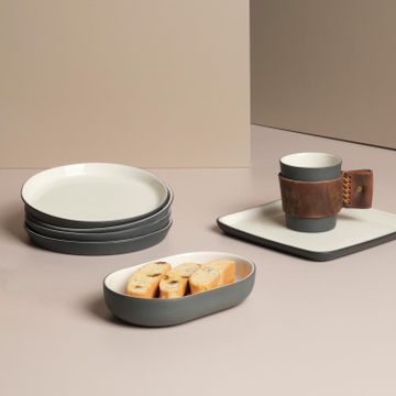 Round Bread Plate Double Colour by Esma Dereboy - view 9
