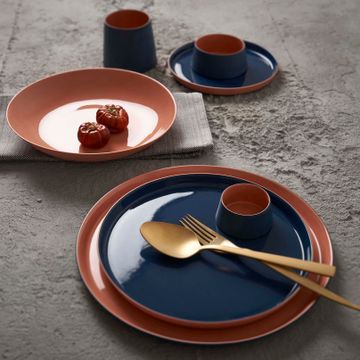 Round Starter Plate Double Colour by Esma Dereboy - view 5