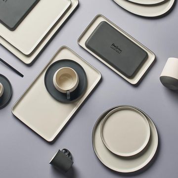 Round Starter Plate Double Colour by Esma Dereboy - view 5