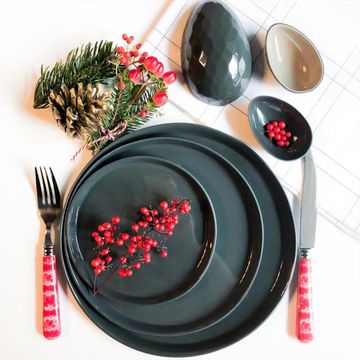 Round Dessert Plate Single Colour by Esma Dereboy - view 7