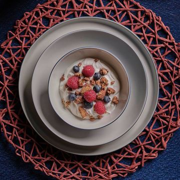 Round Dinner Plate Red Coral OCEAN&IVORY by Esma Dereboy - view 9