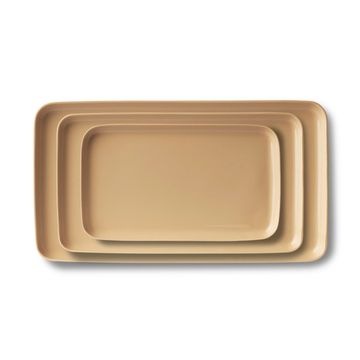 Rectangle Plate Set Straw by Esma Dereboy - view 2