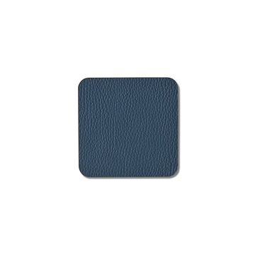 Square Glass Mat Set Of 4 Cobalt by Esma Dereboy - view 2
