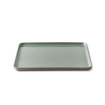 Square Serving Plate Double Colour by Esma Dereboy - view 2