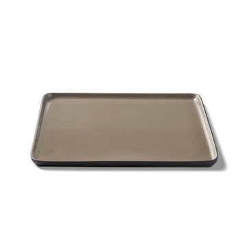 Square Serving Plate Double Colour by Esma Dereboy - view 2
