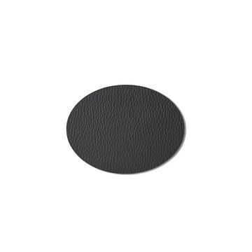 Oval Glass Mat Set Of 4 Black by Esma Dereboy - view 2