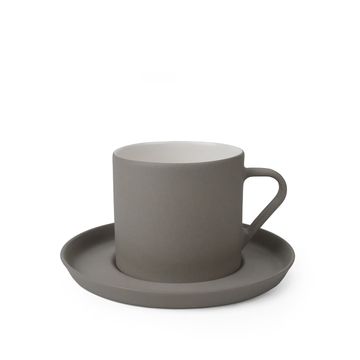 Nest Cofee/Tea Cup with Saucer Rock - Rock & Ivory 250 ml by Esma Dereboy - view 2