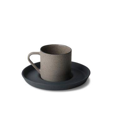 Nest Glitter Espresso Cup with Saucer Black - Glittery Rock 90 ml by Esma Dereboy - view 2