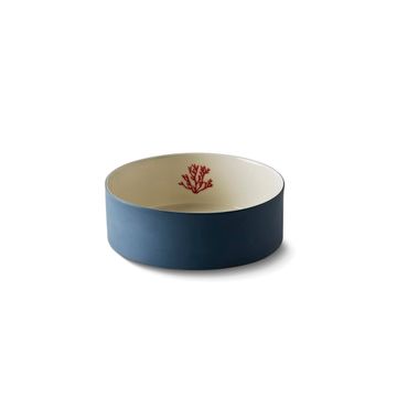 Cylinder Medium Bowl Red Coral by Esma Dereboy - view 2