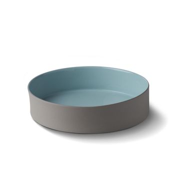 Cylinder Salad Bowl Double Colour by Esma Dereboy - view 2