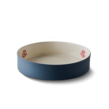 Cylinder Salad Bowl Red Coral by Esma Dereboy - view 2