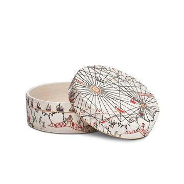 Piri Reis Small Bowl With Lid by Esma Dereboy - view 2