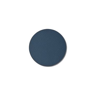 Round Glass Mat Set Of 4 Cobalt by Esma Dereboy - view 2