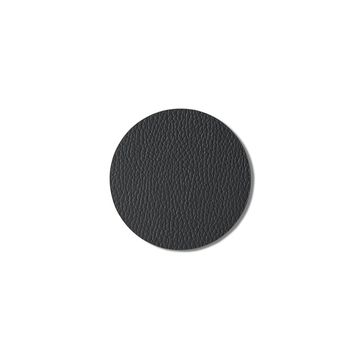 Round Glass Mat Set Of 4 Black by Esma Dereboy - view 2