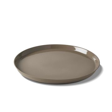 Round Dinner Plate Single Colour ROCK by Esma Dereboy - view 2