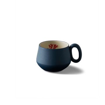 Tube Espresso Water Cup Red Coral by Esma Dereboy - view 4