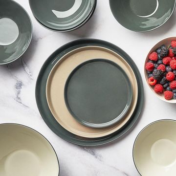 Round Dinner Plate Single Colour BLACK by Esma Dereboy - view 6