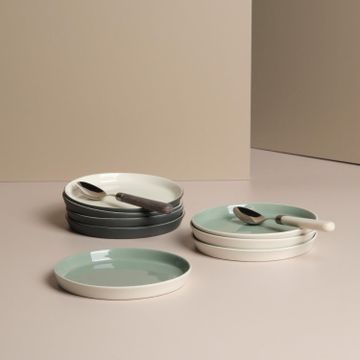 Round Bread Plate Double Colour by Esma Dereboy - view 6