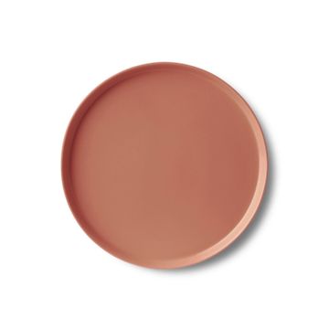 Round Starter Plate Single Colour CORAL by Esma Dereboy - view 6
