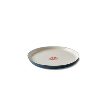 Round Dessert Plate Red Coral by Esma Dereboy - view 4
