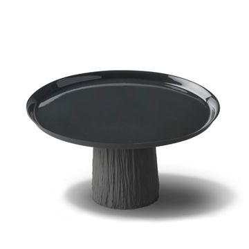 Tree Round Large Cake Salver Black-black by Esma Dereboy - view 4