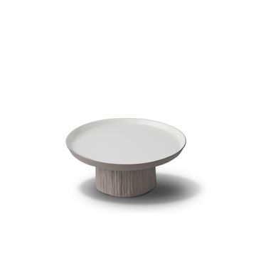 Tree Round Small Cake Salver Rock - Rock & Ivory by Esma Dereboy - view 4