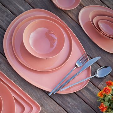 Stone Plate Set Coral by Esma Dereboy - view 8