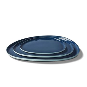 Stone Plate Set Ice & Ocean by Esma Dereboy - view 6