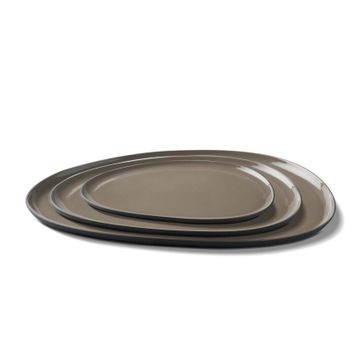 Stone Plate Set Black & Rock by Esma Dereboy - view 6