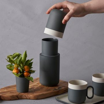 Capsule Jug Set Black - black & Ivory by Esma Dereboy - view 6