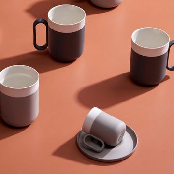 Capsule Espresso Cup With Saucer Rock - Rock & Ivory by Esma Dereboy - view 8