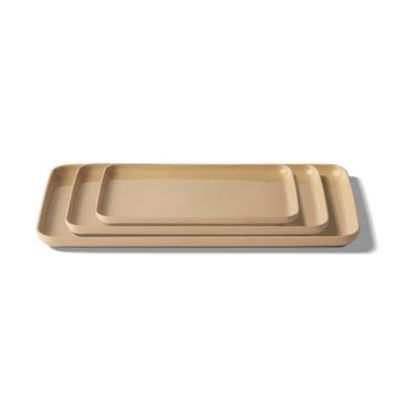 Rectangle Plate Set Straw by Esma Dereboy - view 6