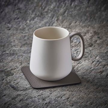 Square Glass Mat Set Of 4 Rock by Esma Dereboy - view 6
