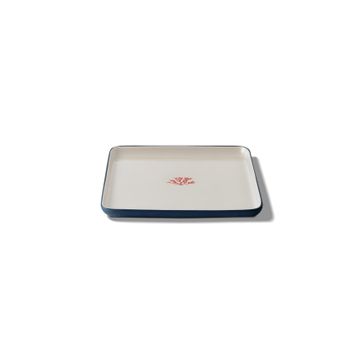 Square Dessert Plate Red Coral by Esma Dereboy - view 4