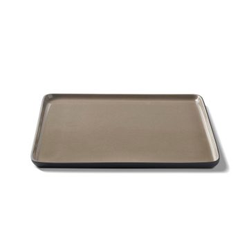 Square Serving Plate Double Colour by Esma Dereboy - view 4
