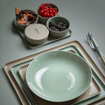 Square Serving Plate Single Colour by Esma Dereboy - view 6