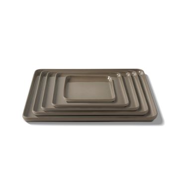 Square Plate Set Rock by Esma Dereboy - view 6