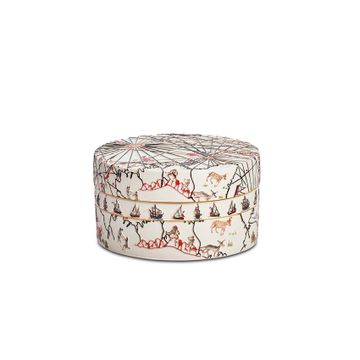 Piri Reis Small Bowl With Lid by Esma Dereboy - view 6