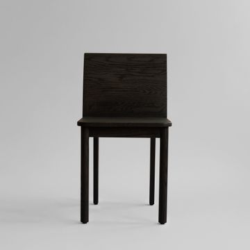 Brutus Slim Dining Chair - Coffee Black Oak by 101 copenhagen