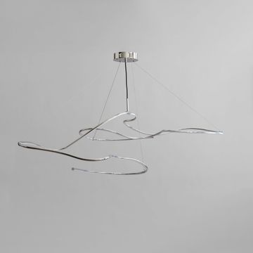 Ghost Chandelier, Big - Chrome (5m) by 101 copenhagen