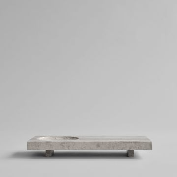 Oka Tray - Silver Travertine by 101 copenhagen