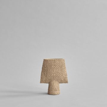Sphere Vase Square Shisen, Mini - Sand by 101 copenhagen