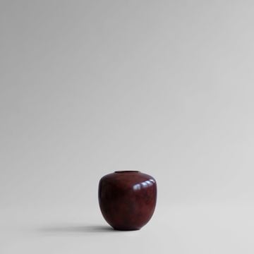 Sunao Vase, Mini - Maroon by 101 copenhagen