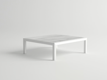 VICTUS - Low rectangular aluminium coffee table by 10Deka - view 2