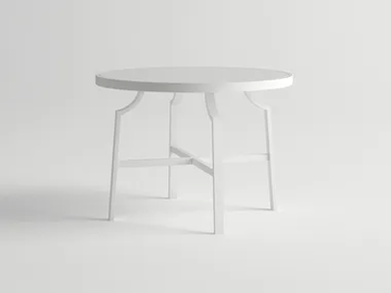 AGOSTO - Round aluminium garden table by 10Deka - view 2