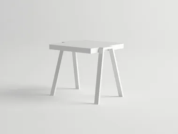 AMELIA - Rectangular aluminium coffee table by 10Deka - view 2