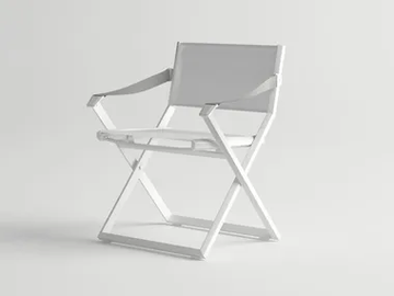 VICTUS - Folding garden chair by 10Deka - view 2