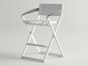 VICTUS - Folding high garden stool by 10Deka - view 2