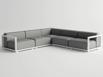 VICTUS - Modular sofa by 10Deka - view 2